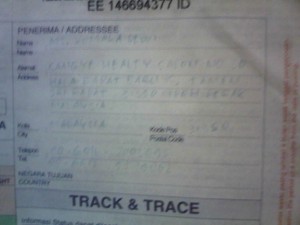 THIS IS A PROOF OF DELIVERY TO THE MALAYSIA (2)
