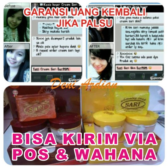 Cream Sari New Packing