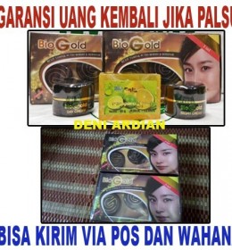 CARA MEMUTIHKAN MUKA DENGAN CREAM BIO GOLD / BIOGOLD