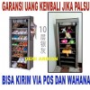 RAK SEPATU UNIK / DESAIN RAK SEPATU KAIN LEMARI PACKING TINGKAT 10