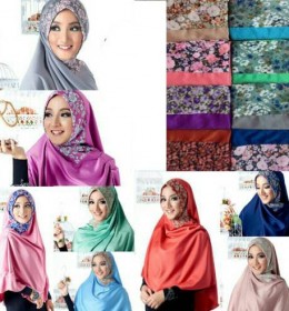 JILBAB KHIMAR SATIN RISTY 1
