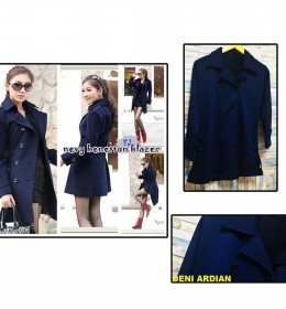 BLUE BENETTON BLAZER