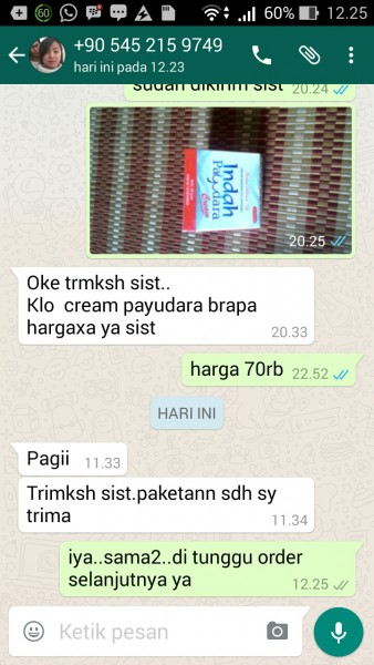 PAKET SAMPAI DENGAN SELAMAT