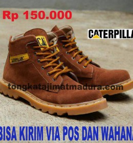 Sepatu Boot / Sepatu Bot Trendy Masa Kini Sepatu Catterpillar Sol Bening