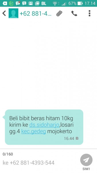 TESTIMONI BERAS HITAM