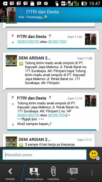 TESTIMONI MADU STOP NGOMPOL