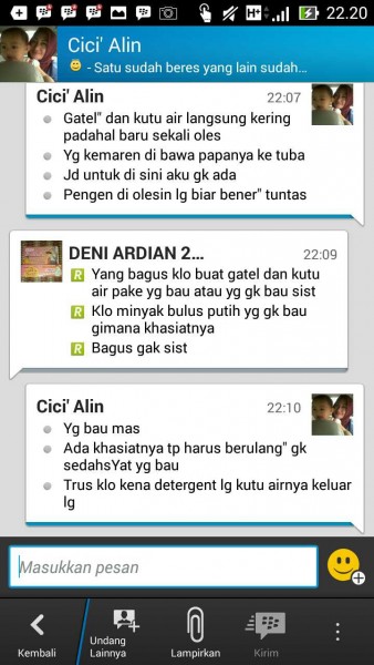 TESTIMONI MINYAK BULUS