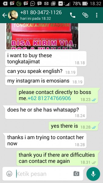 TESTIMONI ORDER DARI LUAR NEGERI