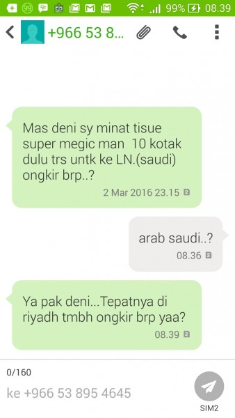 TESTIMONI TISU MAGIC LUAR NEGERI
