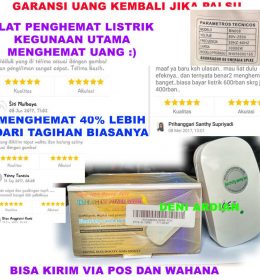 Alat Penghemat Listrik Electricity Saving Box Original
