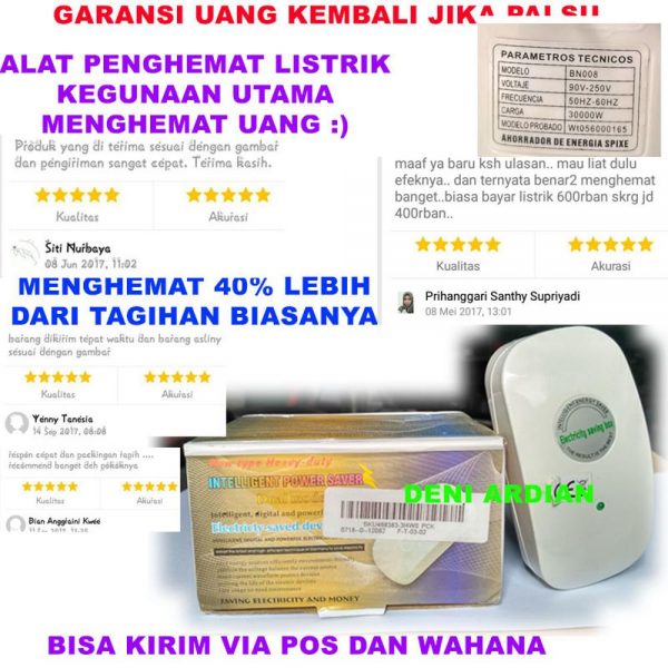 Alat Penghemat Listrik Electricity Saving Box Original