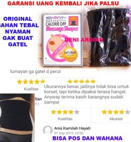 Calorie Off Waist Original Korset Pelangsing Perut Pembakar Lemak Perut