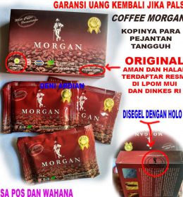 ORIGINAL COFFEE MORGAN COFFEE STAMINA OBAT KUAT PRIA DEWASA KOPI MORGAN COFFE GINGSENG BPOM