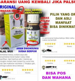 GARANSI/MADU GEMUK BADAN ALMABRUROH KHASIAT MADU ASLI OBAT PENGGEMUK BADAN / SUPLEMEN PENAMBAH BERAT BADAN