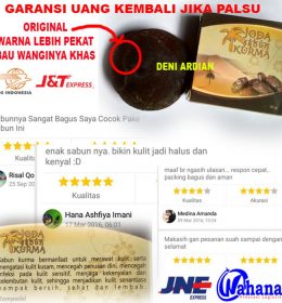 Joda Sabun Kurma Sabun Penghilang Kulit Kusam Pencerah Wajah