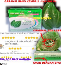 Sabun Keset Sirih Soap Original Kesed Pembersih Penghilang Bau Organ Kewanitaan