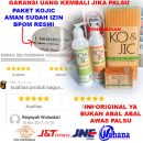 Paket Kojic Original BPOM Ko&Jic Lotion dan Sabun Kojic Pemutih Badan Aman Tubuh