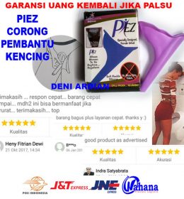 Piez Alat Corong Pembantu Kencing Buang Air Kecil Pispot Wanita Urinal Wanita