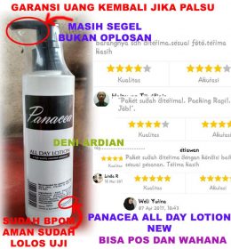 Panacea All Day Lotion Lotion Panacea BPOM Original Pemutih Kulit Pencerah Pelembut Penghalus Kulit