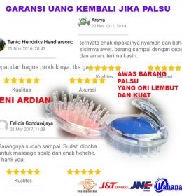 Sisir Rambut Pijat Keramas - Shower Hair Massage Comb