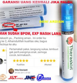 Theraskin Serum Vit C Serum Pengecil Pori-Pori Pencerah Wajah
