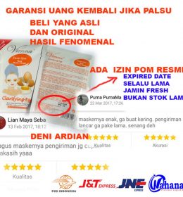 Vienna Face Spa Peel Off Mask Clarifying Egg Masker Wajah Pemutih Pembersih Wajah Wanita