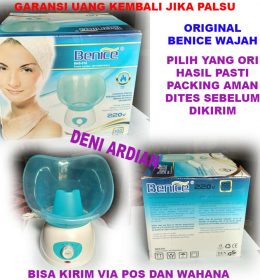 Benice Original Facial Alat Steam Sauna dan Spa Wajah Pembersih Wajah