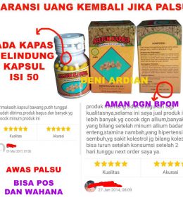ALLIUM KAPSUL MENURUNKAN KOLESTEROL/OBAT KOLESTEROL/MEMBERSIHKAN DARAH