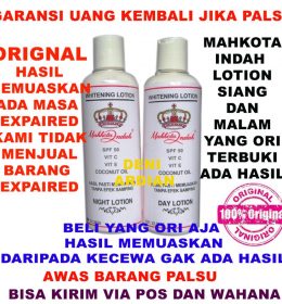LOTION MAHKOTA PEMUTIH KULIT MEMUTIHKAN KULIT ALAMI