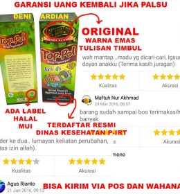 TOP-POL AL WALIY MADU HERBAL OBAT NGOMPOL/MADU TOP-POL/ANTI NGOMPOL
