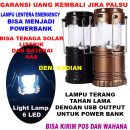 Lampu Lentera Solar Bisa Jadi Powerbank - Lampu Camping Lampu Emergency Lampu Lentera Tarik