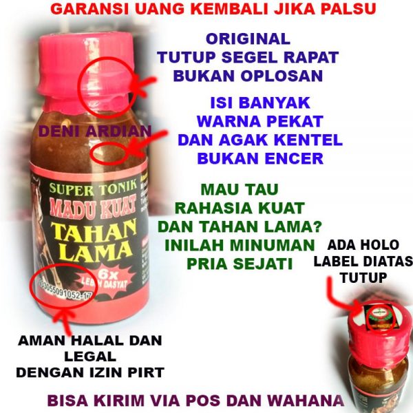 Madu Super Tonik Madu Kuat Pria Tahan Lama