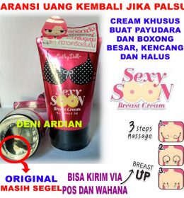 SEXY SOON CATHY DOLL ORIGINAL - SEXY SOON BREAST CREAM - CREAM PEMBESAR PAYUDARA BY CATHYDOLL