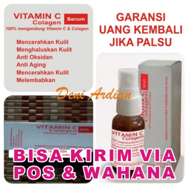 SERUM VITAMIN C + COLLAGEN / HUMPREY SKINCARE AGRINDO SERUM PEMUTIH KULIT