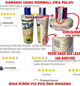 Shampoo Mane N Tail Sampoo Kuda Herbal Gro Sampo Untuk Rambut Rontok Menebalkan Rambut Original