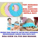 TOPI KERAMAS BAYI/BALITA MODEL KANCING
