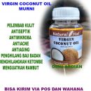 VCO ORIGINAL Virgin Coconut Oil 100 ml - Pelembab Kult Antiseptik Antimikroba dan Antiacne