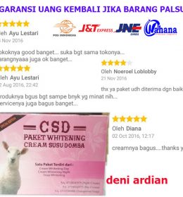 CREAM SUSU DOMBA cream perawatan wajah