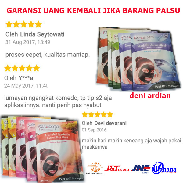 MASKER QIANSOTO MASKER WAJAH BPOM