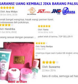 CREAM BEEN PINK PAKET PERAWATAN TUBUH