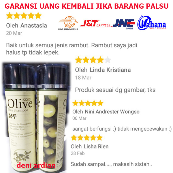SHAMPOO OLIVE SHAMPOO UNTUK MEJAGA KESEHATAN KULIT KEPALA