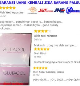 GLUTACOL WHITENING CREAM ORIGINAL CREAM PEMUTIH KULIT ALAMI