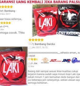LAKI COFFEE FOR MAN MEMPERLANCAR PEREDARAN DARAH DAN MENINGKATKAN RESPON GAIRAH PRIA
