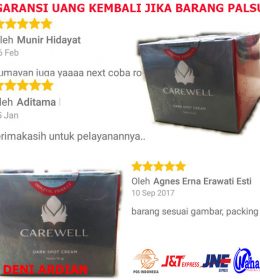 carewell dark spot krim untuk menghilangkan flek hitam di wajah