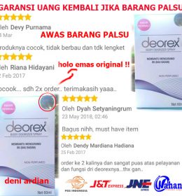 DEOREX OBAT SEMPROT PENGHILANG BAU BADAN KAKI KETIAK DEOREX ORIGINAL ASLI