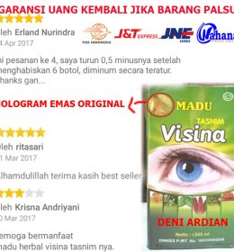 Madu Herbal Visina Tasnim Kesehatan Mata Obat penurun mata minus