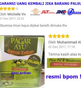 sabun pagar ayu menghaluskan kulit dan menghilangkan jerawat