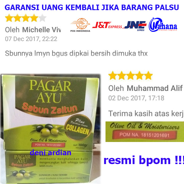 sabun pagar ayu menghaluskan kulit dan menghilangkan jerawat