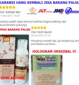 lotion kefir bpom pelembab kulit alami