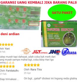 paket daun maja dan salep Pi Kang Shuang Original untuk berbagai masalah penyakit kulit